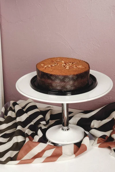 Masada lezzetli bir pasta var.