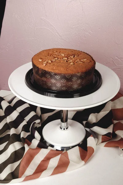 Masada lezzetli bir pasta var.