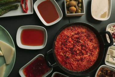 zengin ve leziz Türk Kahvaltı