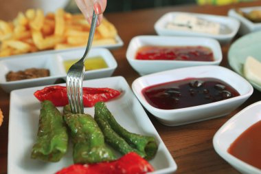 zengin ve leziz Türk Kahvaltı