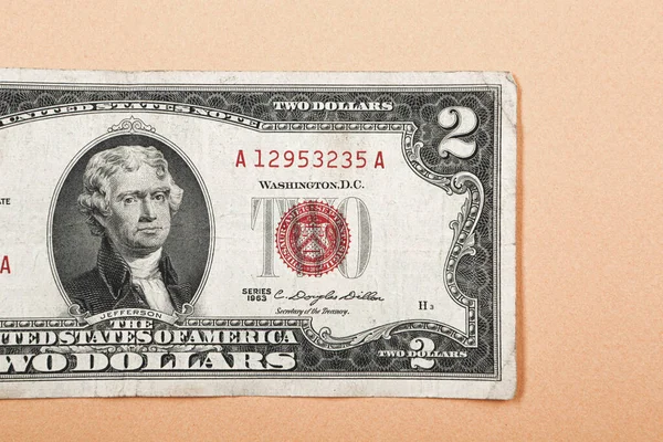 Monte Dinheiro Dólares Americanos — Fotografia de Stock