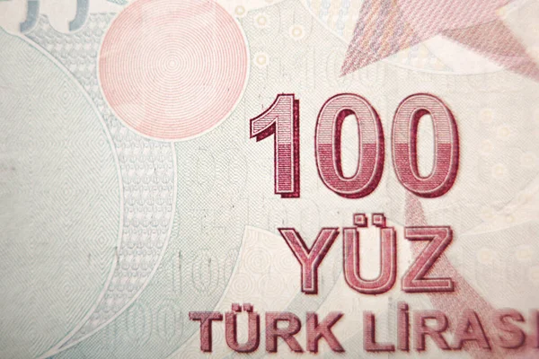 Türkische Währung Türkische Lira Banknoten — Stockfoto