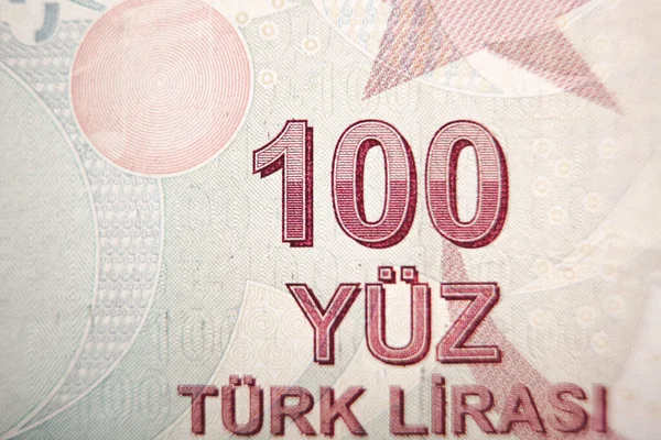 Türkische Währung Türkische Lira Banknoten — Stockfoto