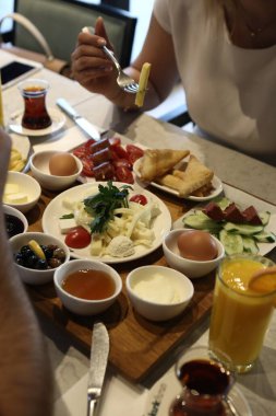 zengin ve leziz Türk Kahvaltı