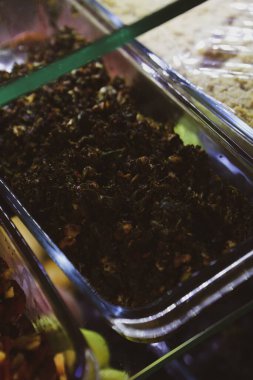 Geleneksel Türk ve Yunan yemek meze masası