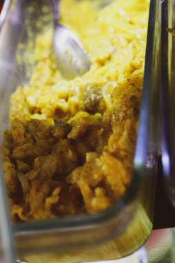 Geleneksel Türk ve Yunan yemek meze masası