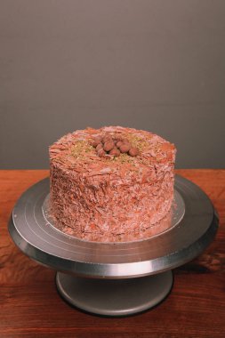 Masada lezzetli bir pasta var.