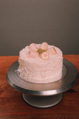 Masada lezzetli bir pasta var.