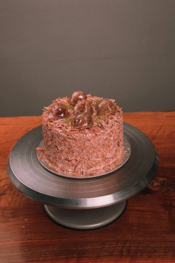 Masada lezzetli bir pasta var.