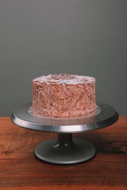 Masada lezzetli bir pasta var.