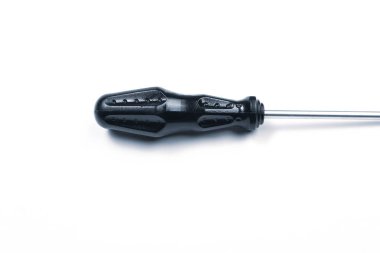 Plastik saplı tornavida.