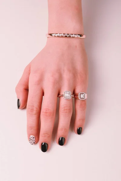 Diamanten Sieraden Luxe Fashion Sieraden — Stockfoto