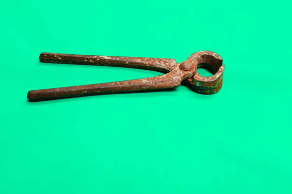 Old Well Used Pair Rusty Nippers — Stock Photo, Image