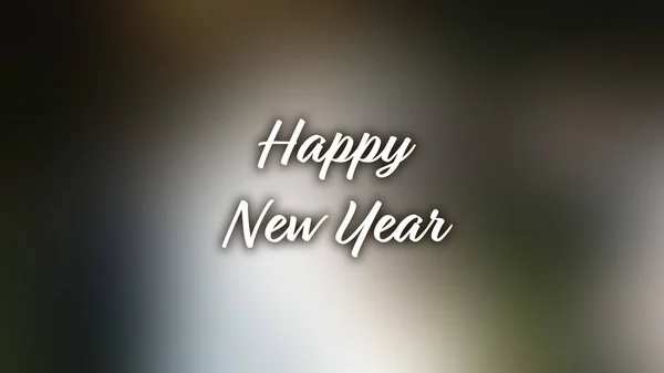 Blurred Background Happy New Year — Stock Photo, Image
