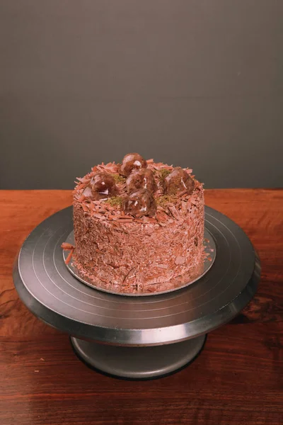 Masada lezzetli bir pasta var.