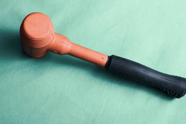 Red Black Rubber Hammer — Stock Photo, Image
