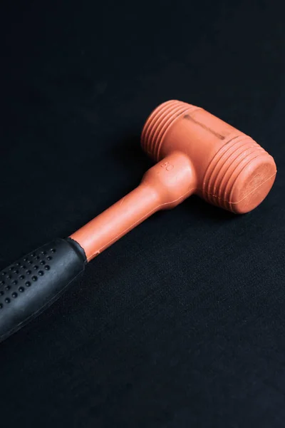 Red Black Rubber Hammer — Stock Photo, Image