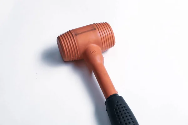 Red Black Rubber Hammer — Fotografia de Stock