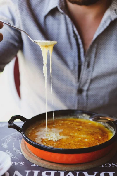 Rich Delicious Turkish Breakfast — Stock Photo, Image