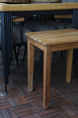 Modern balkon terasının içi