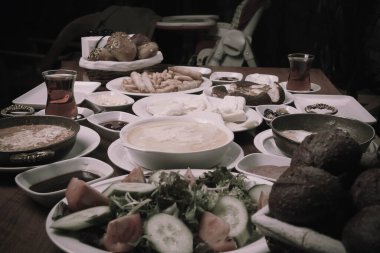 zengin ve leziz Türk Kahvaltı