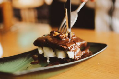 dondurma çikolatalı sufle