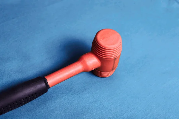 Red Black Rubber Hammer — Stock Photo, Image