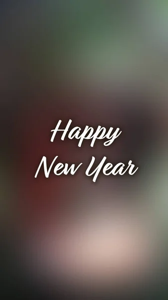 Blurred Background Happy New Year — Stockfoto