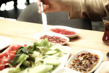 zengin ve leziz Türk Kahvaltı