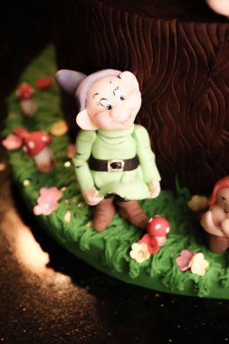 Masada lezzetli bir pasta var.