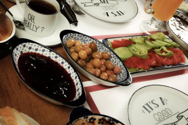 zengin ve leziz Türk Kahvaltı