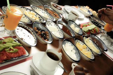 zengin ve leziz Türk Kahvaltı