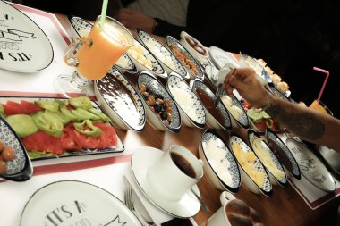 zengin ve leziz Türk Kahvaltı