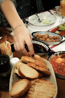 zengin ve leziz Türk Kahvaltı