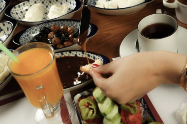 zengin ve leziz Türk Kahvaltı