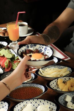 zengin ve leziz Türk Kahvaltı