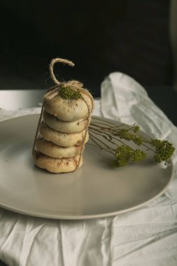 Koyu çikolata parçaları ile tanımlama