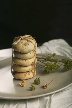 Koyu çikolata parçaları ile tanımlama