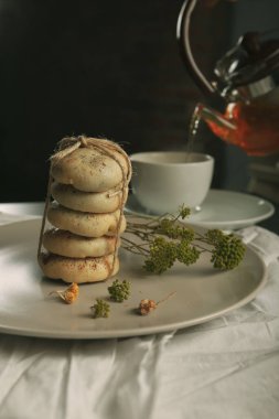 Koyu çikolata parçaları ile tanımlama