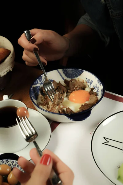 Pequeno Almoço Turco Rico Delicioso — Fotografia de Stock