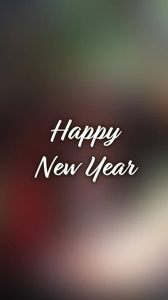 Blurred Background Happy New Year — Stock Photo, Image