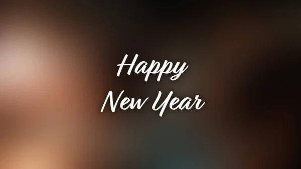 Blurred Background Happy New Year — Stock Photo, Image