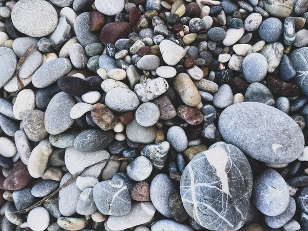 カラフルな美しい石の背景の質感 — ストック写真
