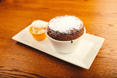 dondurma çikolatalı sufle