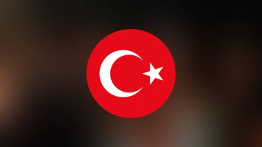 Bulanık arkaplanda hindi bayrağı