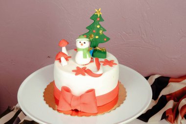 Masada lezzetli bir pasta var.