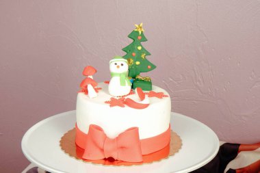 Masada lezzetli bir pasta var.