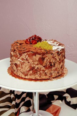 Masada lezzetli bir pasta var.