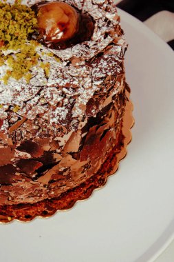 Masada lezzetli bir pasta var.