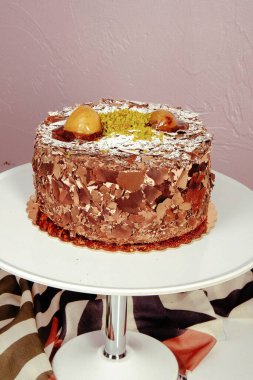 Masada lezzetli bir pasta var.